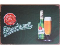 Plechová cedule Pilsner Urguell V Velikost: A5 (20 x 15 cm) A5 (20 x 15 cm)