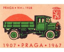 Plechová cedule Praga N 1928 Velikost: A5 (20 x 15 cm) A5 (20 x 15 cm)