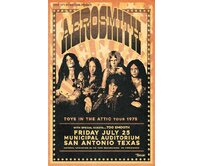 Plechová cedule Aerosmith Velikost: A5 (20 x 15 cm) A5 (20 x 15 cm)