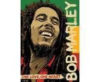 Plechová cedule Bob Marley Velikost: A5 (20 x 15 cm) A5 (20 x 15 cm)
