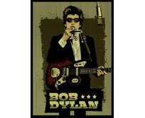Plechová cedule Bob Dylan II Velikost: A5 (20 x 15 cm) A5 (20 x 15 cm)