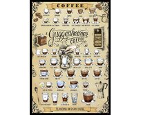 Plechová cedule Coffee II Velikost: A5 (20 x 15 cm) A5 (20 x 15 cm)