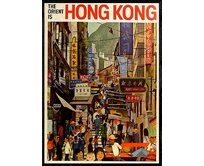 Plechová cedule Hong Kong Velikost: A5 (20 x 15 cm) A5 (20 x 15 cm)