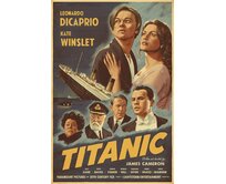 Plechová cedule Titanic Velikost: A5 (20 x 15 cm) A5 (20 x 15 cm)