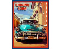 Plechová cedule Habana Cuba Velikost: A5 (20 x 15 cm) A5 (20 x 15 cm)