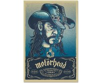 Plechová cedule Motorhead Velikost: A5 (20 x 15 cm) A5 (20 x 15 cm)