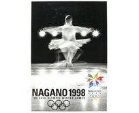 Plechová cedule Nagano 1998 Velikost: A5 (20 x 15 cm) A5 (20 x 15 cm)