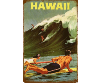 Plechová cedule Hawaii I Velikost: A5 (20 x 15 cm) A5 (20 x 15 cm)
