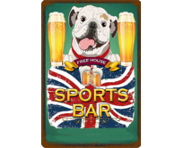 Plechová cedule Sports Bar Velikost: A4 (30 x 20 cm) A4 (30 x 20 cm)