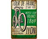 Plechová cedule Tour de France 1929 Velikost: A5 (20 x 15 cm) A5 (20 x 15 cm)