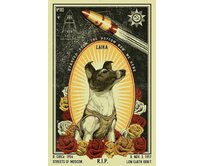 Plechová cedule Lajka Velikost: A4 (30 x 20 cm) A4 (30 x 20 cm)