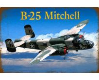 Plechová cedule B -25 Mitchell Velikost: A5 (20 x 15 cm) A5 (20 x 15 cm)