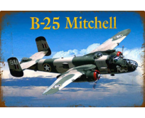 Plechová cedule B -25 Mitchell Velikost: A4 (30 x 20 cm) A4 (30 x 20 cm)