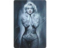 Plechová cedule Tatoo Velikost: A4 (30 x 20 cm) A4 (30 x 20 cm)