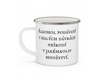 Alkohol podávaný... - plecháček