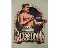 Plechová cedule Boxing Velikost: A5 (20 x 15 cm) A5 (20 x 15 cm)