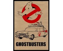 Plechová cedule Ghostbusters Velikost: A5 (20 x 15 cm) A5 (20 x 15 cm)