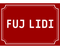 Plechová cedulka Fuj lidi