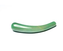 Chakra Original Dildo zelený Avanturín Bent