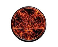 Pentagram (hell) - button