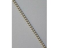 Klasický B - stříbrný řetízek - délka 50cm