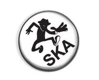 Ska (na bílém podkladě) - button