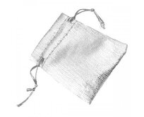 Dárkový sáček - stříbrná barva