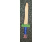 Meč 35cm - zelený