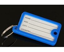Klíčenka(visačka) - přívěsek na klíče - blue