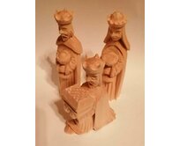 Tři králové - ručně vyřezávané figurky k betlému