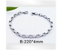 22cm dlouhý řetízek na ruku, 4mm široký
