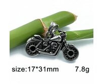 Motorka - ocelový přívěsek