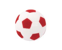 Sametová krabička na šperky - červený fotbalový míč
