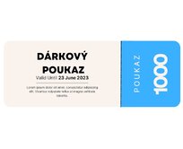 Dárkový poukaz 1000 Kč