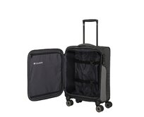 Cestovní kufr Travelite Viia 4W S antracitová, Textil