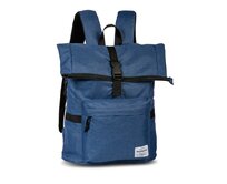 Batoh Worldpack melange zip blue 30318-0600 21.0 L modrá