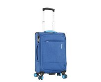 Cestovní kufr Snowball 4W S modrá, Textil