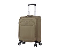 Cestovní kufr Snowball 4W S zelená, Textil