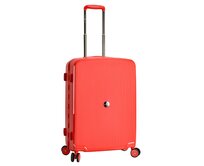 Cestovní kufr Snowball 4W M LOCK červená, Polypropylen