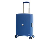 Cestovní kufr Snowball 4W S LOCK modrá, Polypropylen