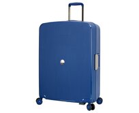 Cestovní kufr Snowball 4W L LOCK modrá, Polypropylen