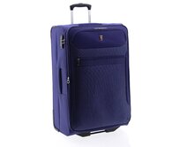 Cestovní kufr Gladiator 3D 2w L modrá, Textil