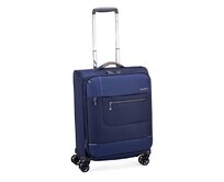 Cestovní kufr Roncato Sidetrack S modrá, Textil