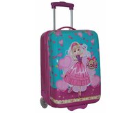 Dětský kufr Madisson Kaly 2W SX růžová, ABS / Polykarbonát