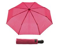 Deštník Snowball automat růžová, Textil