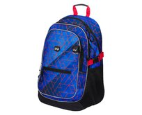 BAAGL Školní batoh Core Trigo modrá