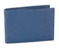 Pánská peněženka Bugatti Sempre flap modrá, Kůže