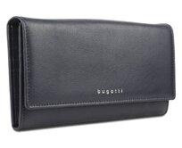 Dámská peněženka Bugatti Lady Top modrá, Kůže