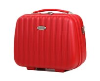 Kosmetický kufr Snowball červená, ABS
