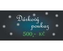 Dárková poukázka 500